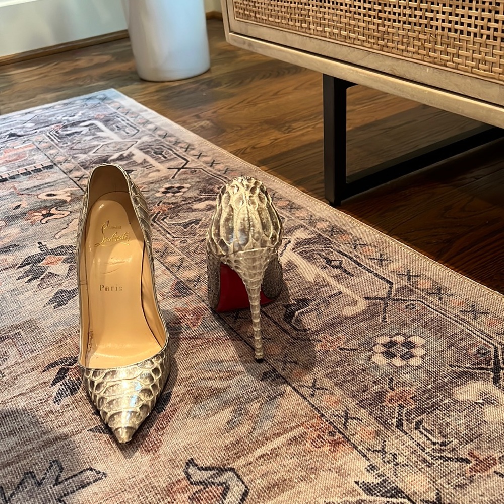 Louboutin So Kate 120 Python 36.5 (Limited Edition)